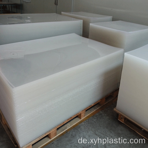 Transparente PMMA-Acrylplatte